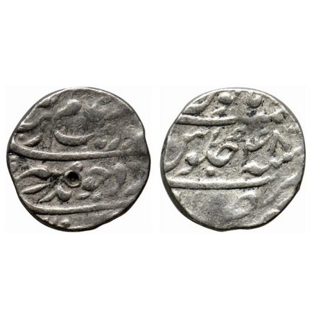 Aurangzeb, Silver Rupee, 11.37gm, Makhsusabad Mint, RY 48. KM 300.58. Test marks, About Ve