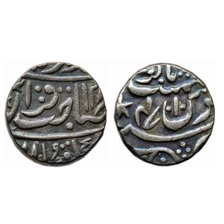 Bharatpur, Silver Rupee, 11.05gm, Balwant Singh (AH 1242-1269, 1826-1853 AD), Kumber Mint 