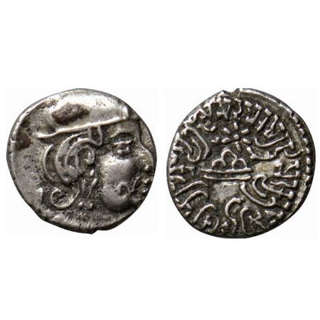 Western Kshatrapas, Kardamaka Family, Damasena s/o Rudrasimha I (c. 222-238 AD), Silver Dr