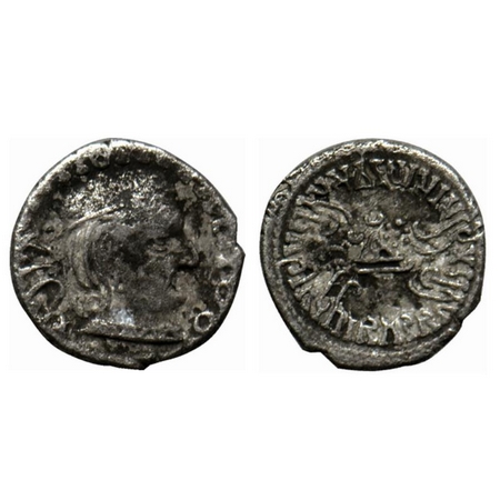 Western Kshatrapas, Vijayasena s/o Damasena (c. 238-251 AD), Silver Drachma, 2.19gm, SE 16