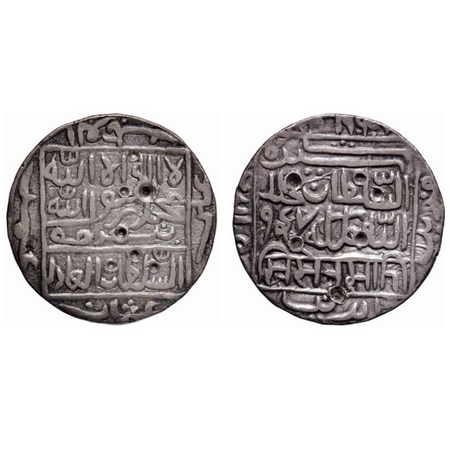 Delhi Sultanate, Silver Rupee, 11.33gm, Sher Shah Suri, Pandua Mint, AH 947. G&G D789. Ver