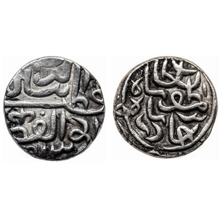 Gujarat Sultanate, Silver Tanka, 7.04gm, Qutb al-Din Bahadur Shah (AH 932-943 / 1526-1537 
