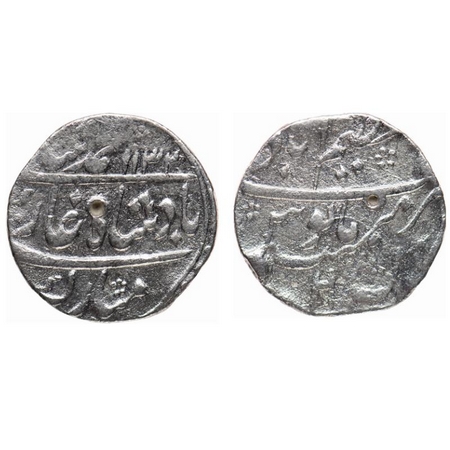 Muhammad Shah, Silver Rupee, 11.26gm, Azimabad Mint, AH 1132/2 RY. KM 436.12. Very Fine+, 