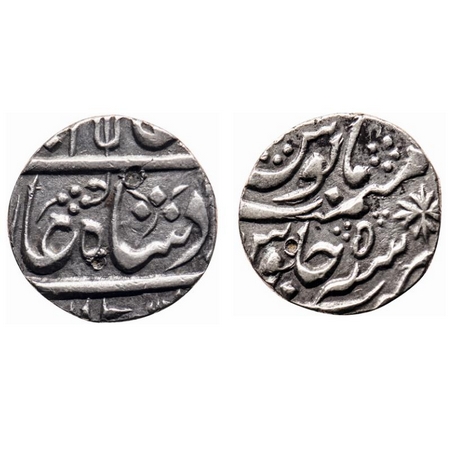 Maratha Confederacy, Silver Rupee, 11.26gm, (Kora) Mint, in the name of Shah Alam II, RY 5