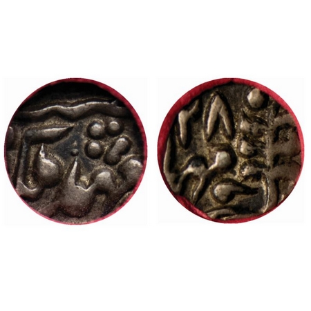 Jaipur, Silver, 1/8 Rupee, Madho Singh, (Sawai Jaipur) Mint, RY 28 in the name of Queen Vi
