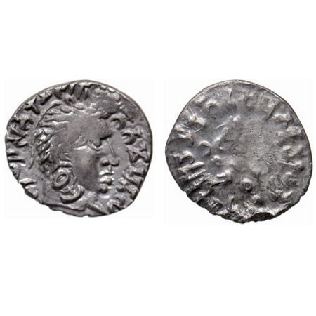 Satavahanas, Gautamiputra Sri Yajna Satakarni (167-196 AD), Silver Drachma, 1.53gm, Portra