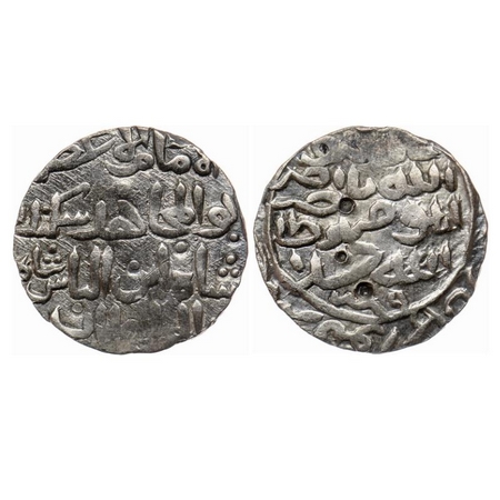 Bengal Sultanate, Silver Tanka, 10.67gm, Sikandar Bin Ilyas (AH 758-792 / AD 1357-1389), M