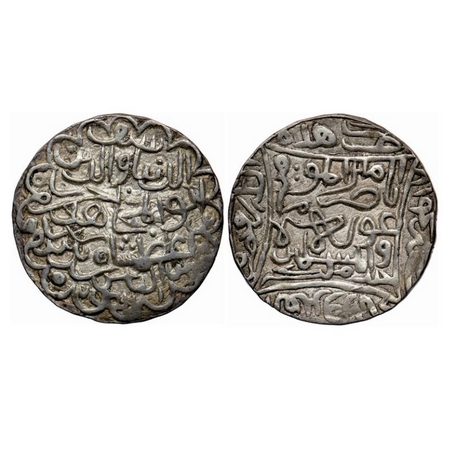 Bengal Sultanate, Silver Tanka, 10.09gm, Saif Al-Din Hamzah Shah (AH 813-815 / AD 1410-141