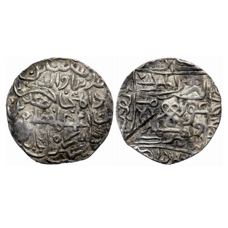 Bengal Sultanate, Silver Tanka, 10.09gm, Saif Al-Din Hamzah Shah (AH 813-815 / AD 1410-141
