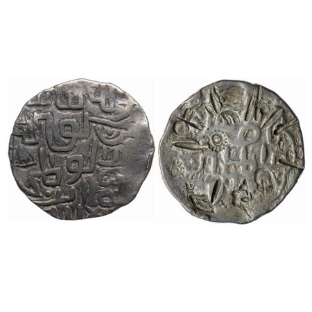 Bengal Sultanate, Silver Tanka, 10.28gm, Saif Al-Din Hamzah Shah (AH 813-815 / AD 1410-141