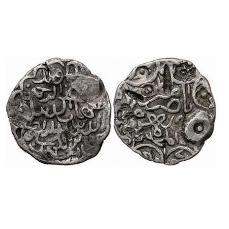 Bengal Sultanate, Silver Tanka, 10.68gm, Shihab Al-Din Bayazid (AH 815-817 / AD 1412-1414)