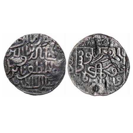 Bengal Sultanate, Silver Tanka, 9.48gm, Shihab Al-Din Bayazid (AH 815-817 / AD 1412-1414).