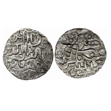 Bengal Sultanate, Silver Tanka, 10.45 gm, Shihab Al-Din Bayazid (AH 815-817 / AD 1412-1414