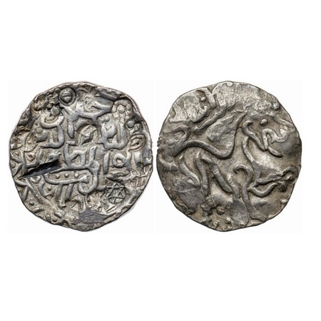 Bengal Sultanate, Silver Tanka, 10.72gm, Jalal Al-Din Muhammad (AH 821-836-7 / AD 1418-143