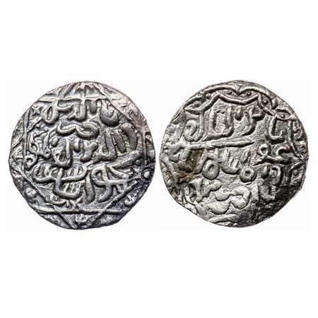 Bengal Sultanate, Silver Tanka, 10.42gm, Nasir Al-Din Mahmud (AH 837-864 / AD 1433/4-1459)