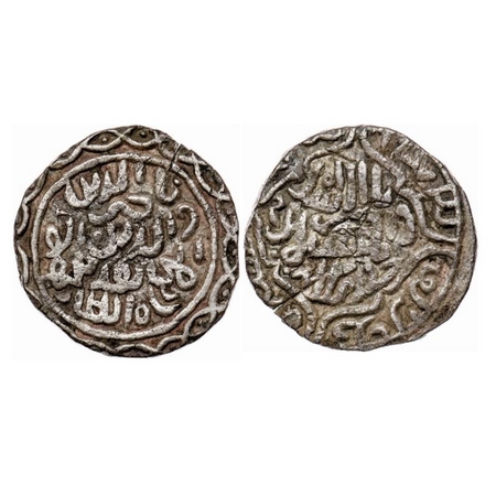 Bengal Sultanate, Silver Tanka, 10.15gm, Nasir Al-Din Mahmud (AH 837-864 / AD 1433/4-1459)