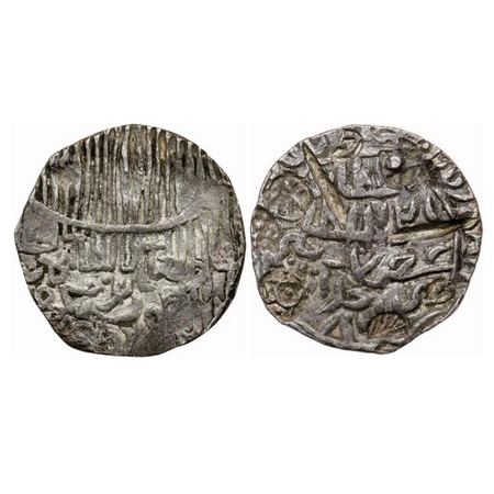 Bengal Sultanate, Silver Tanka, 10.55gm, Rukn Al-Din Barbak (AH 864-879 / AD 1459-1474), T