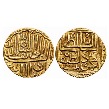 Gujarat Sultanate, Gold Tanka, 11.92gm, Nasir al-Din Mahmud Shah III (AH 944-961 / 1537-15