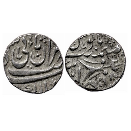 Bhopal, Silver Rupee, 10.91gm, in the name of Muhammad Akbar II, Daulatgarh Mint, 18 RY. K