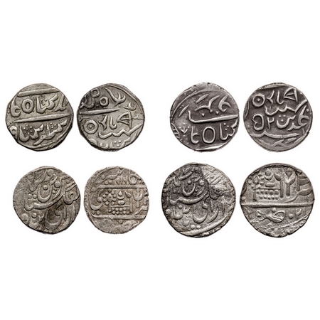 Bikanir, Silver Rupee (4 coins), Surat Singh, in the name of Alamgir II, Baldah Bikanir Mi