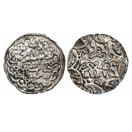 Bengal Sultanate, Silver Tanka, 10.61gm, Shihab Al-Din Bayazid (AH 815-817 / AD 1412-1414)