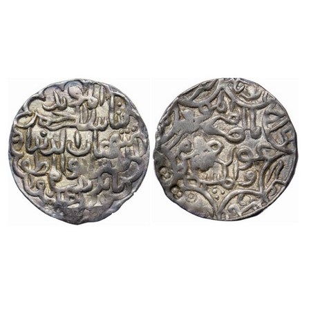 Bengal Sultanate, Silver Tanka, 10.68gm, Shihab Al-Din Bayazid (AH 815-817 / AD 1412-1414)