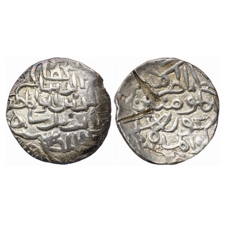 Bengal Sultanate, Silver Tanka, 10.59gm, Shihab Al-Din Bayazid (AH 815-817 / AD 1412-1414)