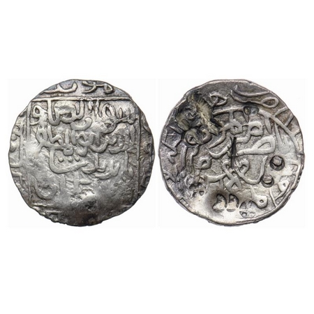 Bengal Sultanate, Silver Tanka, 10.36gm, Shihab Al-Din Bayazid (AH 815-817 / AD 1412-1414)