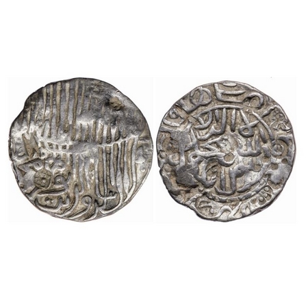 Bengal Sultanate, Silver Tanka, 10.52gm, Jalal Al-Din Muhammad, Tughra Type, Firuzabad Min
