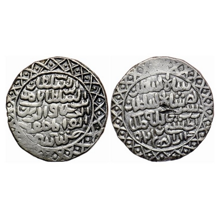 Bengal Sultanate, Silver Tanka, 10.54gm, Nasir Al-Din Nusrat (AH 925-938 / AD 1519-1531), 