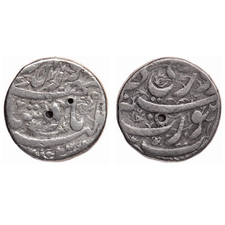 Jahangir, Silver Rupee, 10.87gm, Surat Mint, Month Farwardin, AH 103X. KM 148.1. Very Fine
