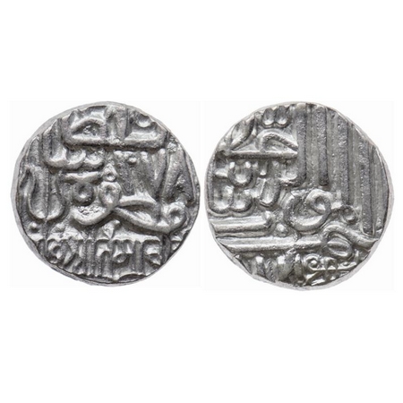 Kutch, Silver Kori, 4.62gm, Tamachiji, INO Muzaffar Shah III AH 978, 9 in date is retrogra