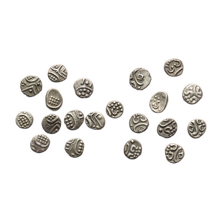 Travancore, Silver Chukrams (10 Coins), Anizham Thirunal Marthanda Varma ( ME 904-933 / 17