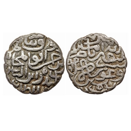 Bengal Sultanate, Silver 1/2 Tanka, 4.16g, Sikandar Bin Ilyas (AH 758-792 / AD 1357-1389),