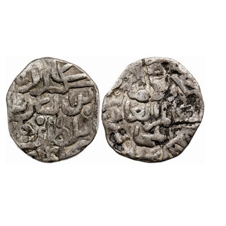 Bengal Sultanate, Silver Fractional 1/4 Tanka, 2.60g, Sikandar Bin Ilyas (AH 758-792 / AD 