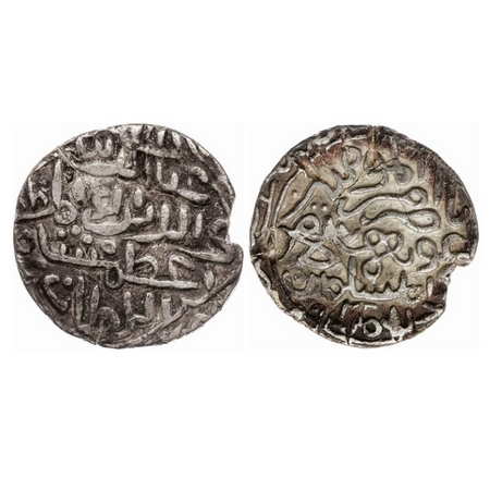 Bengal Sultanate, Silver Tanka, 10.53g, Ghiyath Al-Din A'zam (AH 792-813 / AD 1389-1410), 