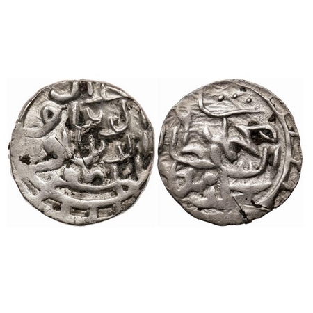 Bengal Sultanate, Silver 1/2 Tanka, 5.37g, Jalal Al-Din Muhammad (AH 821-836-7 / AD 1418-1