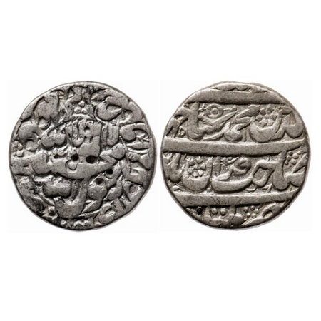 Shah Jahan I, Silver Rupee, 11.30g, Multan Mint, AH 1042 / Ryb 5, without Hijri month', le