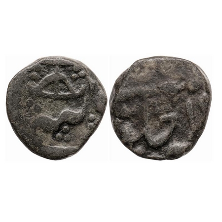 Hyderabad, Copper Paisa, 11.53g, Afzal-ad-Daula (AH 1273-1285 / 1857-1869 AD). Hyderabad M