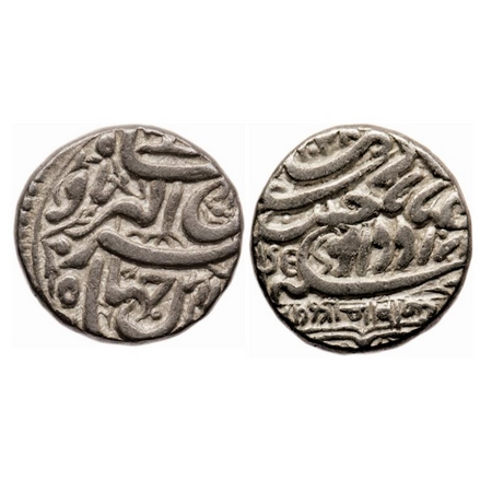 Kutch, Silver, Kori, 4.69g, Bharmalji I (AH 994-1041/1585-1631 AD), INO Jahangir, AH 1028