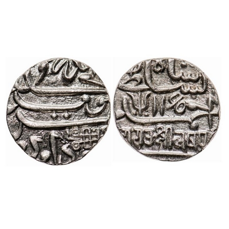 Kutch, Silver, Kori, 4.61g, Lakhpatji (AH 1165-1174/1752-1761 AD), INO Ahmad Shah Durrani,