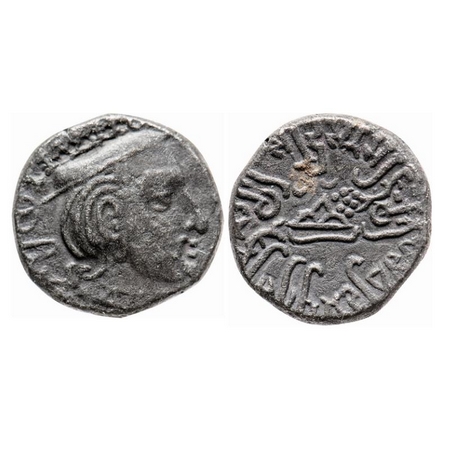 Western Kshatrapas, Rudrasena II s/o Viradaman (c. 255-276 AD), Kardamaka Family, SE 187, 