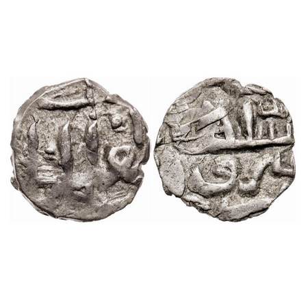 Bengal Sultanate, Silver 1/16 Tanka, 0.65g, 'Ala' Al-Din Husain (AH 899-925 / AD 1493-1519