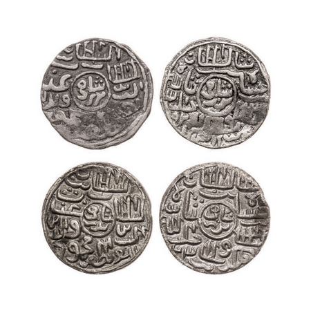 Bengal Sultanate, Silver Tanka (2 Coins), 10.70g, Ghiyath Al-Din Mahmud (AH 939-945 / AD 1
