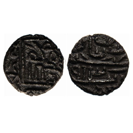 Gujarat Sultanate, 1/8 Silver Tanka. 1.01g, Nasir Al din Mahmud Shah I, (AH 862/3-917/AD 1