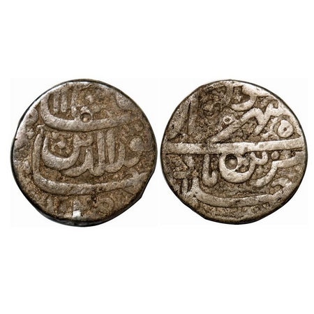 Jahangir, Silver Rupee, 11.25g, Ahmedabad Mint, AH1025, Muzayyan couplet, Month Shahrewar.