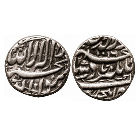 Jahangir, Silver Rupee, 11.37g, Elichpur Mint, AH 1016. Mint and complete date visible. KM