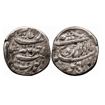 Jahangir, Silver Rupee, 11.24g, Lahore Mint, AH (10)27/12 RY, Hamisha Couplet. KM 149.14. 