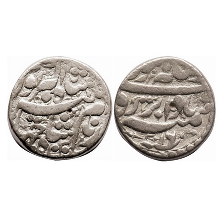Jahangir, Silver Rupee, 11.22g, Lahore Mint on top, AH 1030 / 16 RY, Bada bar Couplet, KM 
