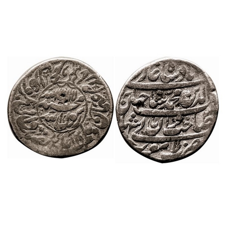 Shah Jahan I, Silver Rupee, 11.21g, Lahore Mint, AH 1039/2 RY, A.Liddle type S98, Test mar